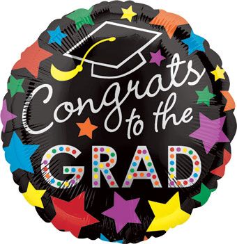 Graduation Balloon - 5-Pack - Image 1