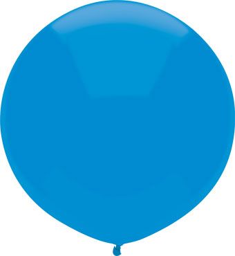 Neon Blue Balloons - Bag of 72 - Image 1