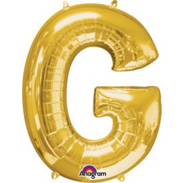 Gold Letter G Foil Balloon 32 Inch - Image 1