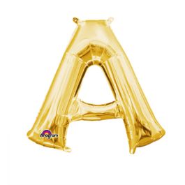 Gold Letter A Foil Balloon 18 Inch - Image 1