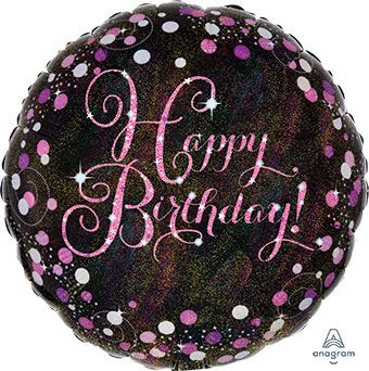 Happy Birthday Balloon - 5-Pack - Image 1