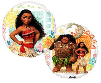 Moana Balloons - 5-Pack - Image 1