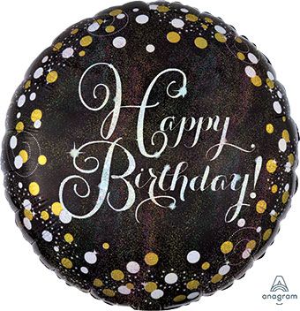 Happy Birthday Balloon - 5-Pack - Image 1