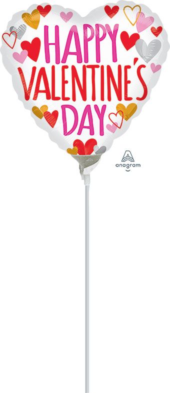 Valentine's Day Balloon - 5-Pack - Image 1