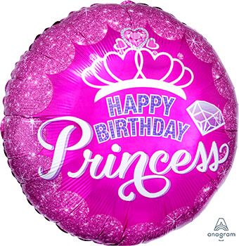Princess Balloon 18 Inch - 5-Pack - Image 1