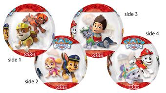 Paw Patrol Balloons - 3-Pack - Image 1