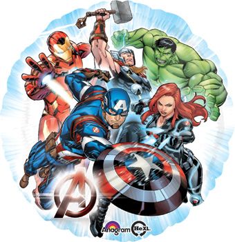 Avengers Balloon - 5-Pack - Image 1