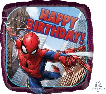 Spider-Man Balloons - 5-Pack - Image 1