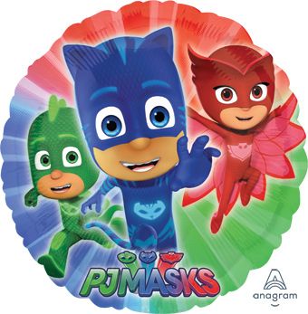 PJ Masks Balloons - 5-Pack - Image 1