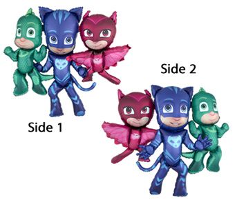 PJ Masks Balloon Set - 3 Characters - Image 1