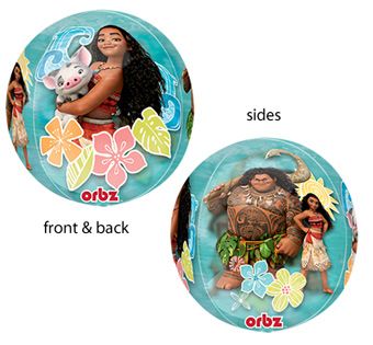 Moana Balloons - 3-Pack - Image 1
