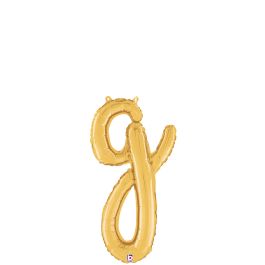 G Gold Foil Balloon 24 Inch - Image 1