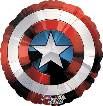 Avengers Shield Balloons - 3-Pack - Image 1