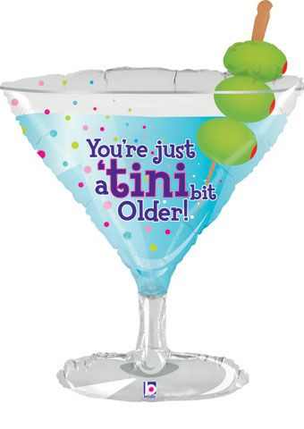 Tini Bit Older Birthday Balloon - 3-Pack - Image 1