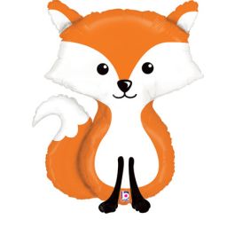 Woodland Fox Balloon 36" - 3-Pack - Image 1