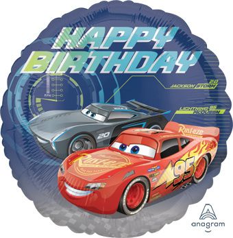 Cars 3 Balloon - 5-Pack - Image 1