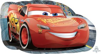 Lightning McQueen Balloon - 3-Pack - Image 1
