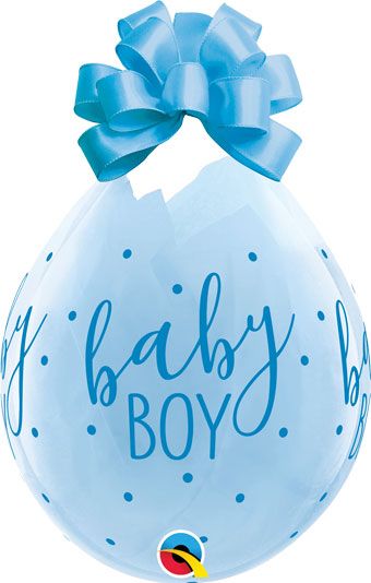 Baby Boy Balloon 18" - Party Supplies - Image 1