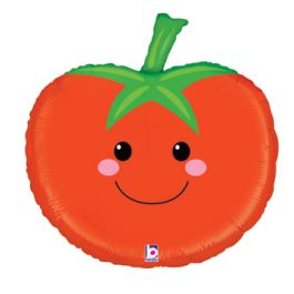 Tomato Balloon 25 Inch Large Shape Produce Decor - Image 1