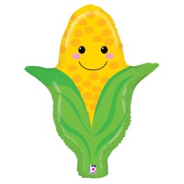 Large Corn Produce Balloon 27 Inch Novelty Decoration - Image 1