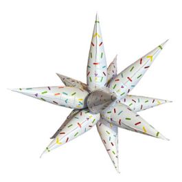 Starburst Sprinkles Balloon 40" - Multi-Pack - Image 1