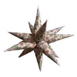 Starburst Floral Foil Balloon 40" - Multi Color - Image 1