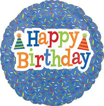 Happy Birthday Balloon - 5-Pack - Image 1