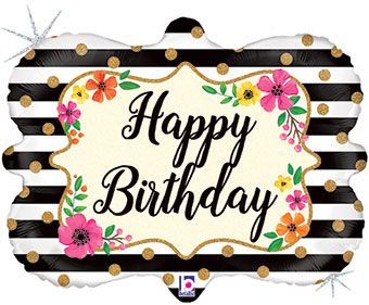 Happy Birthday Balloon - 3-Pack - Image 1