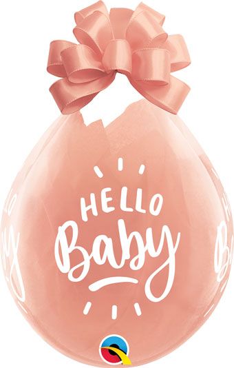 Hello Baby Balloon 18 Inch - Party Supplies - Image 1
