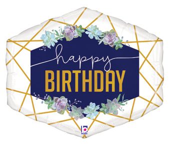 Happy Birthday Balloon - 3-Pack - Image 1