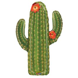 Mighty Bright Cactus Foil Balloon 38 Inch - Image 1