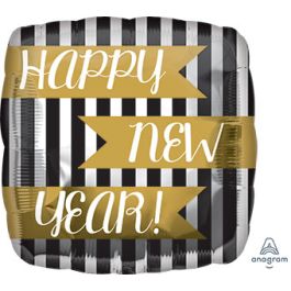 Happy New Year Foil Balloon 18 Inch - Image 1