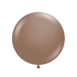 Cocoa Brown Latex Balloons 3 Inch - 10-Pack - Image 1