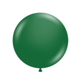 Forest Green Latex Balloons 3 Inch - 10-Pack - Image 1