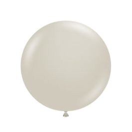 Stone Beige Balloons 3 Inch Round - Pack of 10 - Image 1