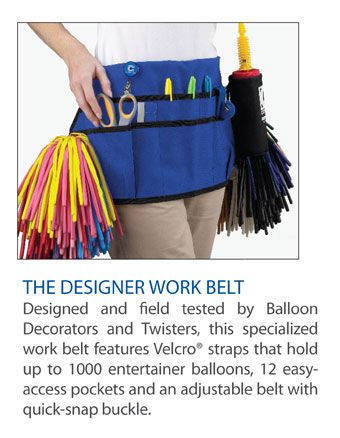 Designer Work Belt for Balloon Twisters - Image 1