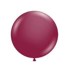 Sangria Red Latex Balloons 3 Inch - 2-Pack - Image 1