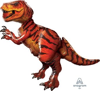T-Rex Balloon 68 Inch - Jurassic World Birthday Party - Image 1