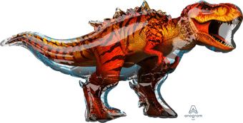Jurassic World T-Rex Balloons - 3-Pack - Image 1