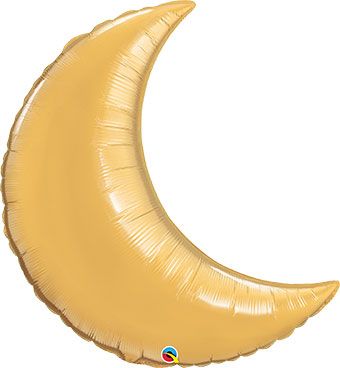 Crescent Moon Balloons - 3-Pack - Image 1