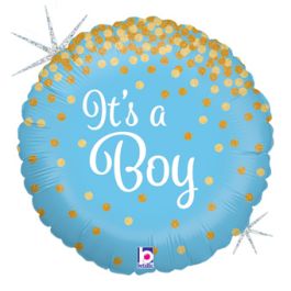 It's a Boy Foil Balloon 18 Inch - Image 1