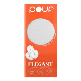 White Elegant Number Stickers - 100 Count - Image 1