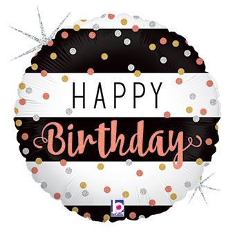Happy Birthday Balloon - 5-Pack - Image 1