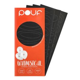 Black Whimsical Numbers Stickers - 100 Count - Image 1