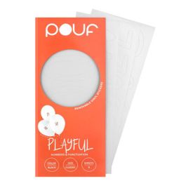 White Playful Number Stickers - 100 Count - Image 1