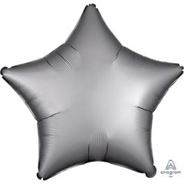 Platinum Star Balloon 19 Inch Foil - Party Decor - Image 1