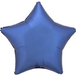 Azure Star Balloon 19 Inch - 5-Pack Bundle - Image 1