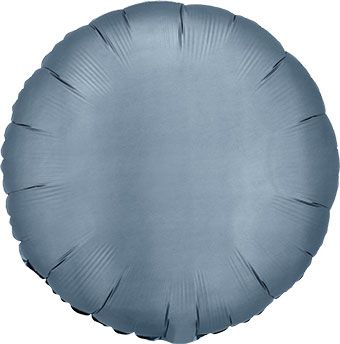 Steel Blue Balloons - 5-Pack - Image 1