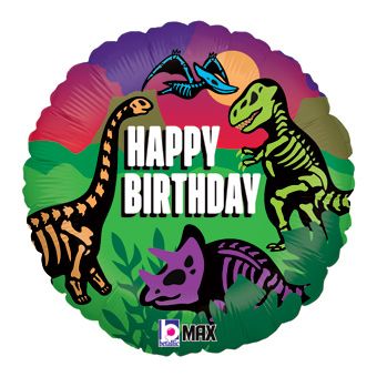 Jurassic Park Balloons - 5-Pack - Image 1