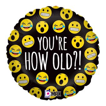 Emoji Balloon - 5-Pack - Image 1